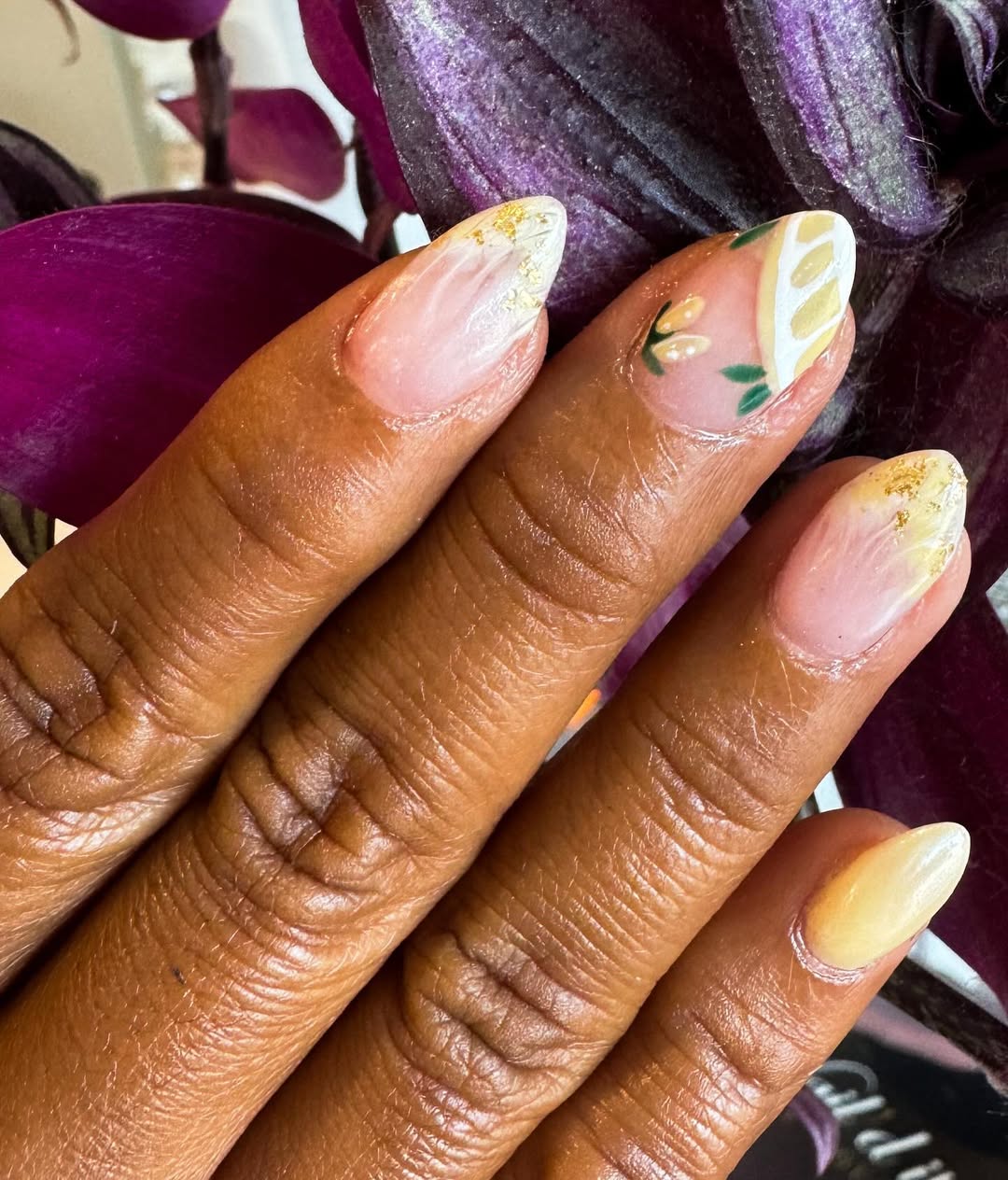lemon nails