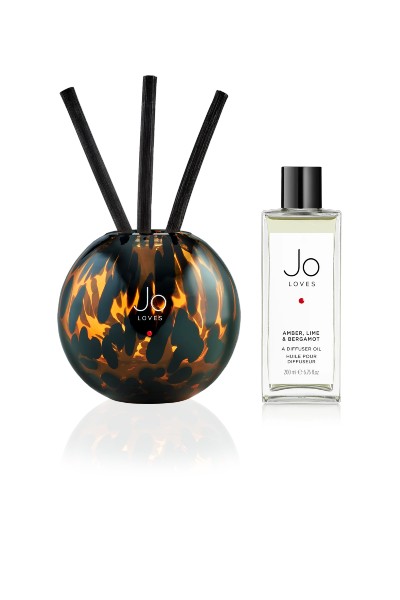 Jo Loves Amber, Lime &amp;amp; Bergamot Home Diffuser Set