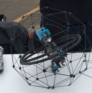 The Gimball is a crash-proof drone whose design is based on ringlike structures called gimballs.