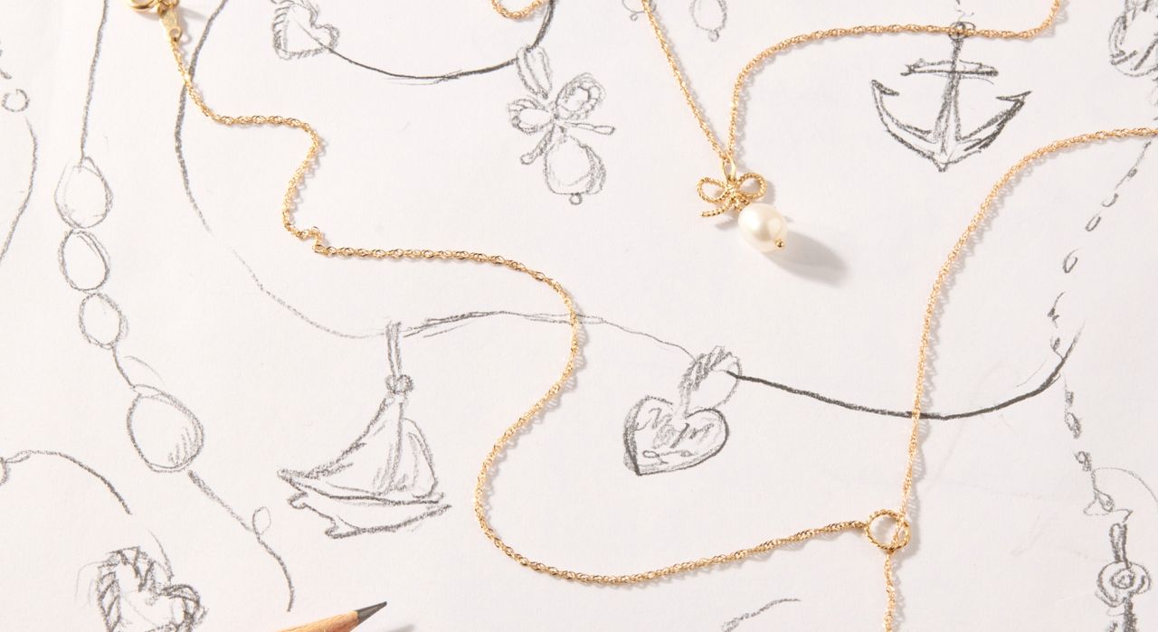 a still life image of the J.Crew Catbird Collection on a plain backdrop