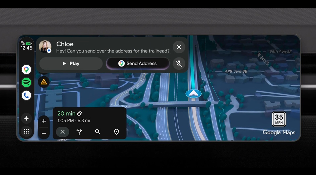 Android Auto says Gemini Intelligence will soon arrive for drivers, giving them access to hands-free assistance when it comes to texting and more.