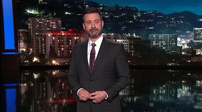 Jimmy Kimmel slams Trump on his school shooting response