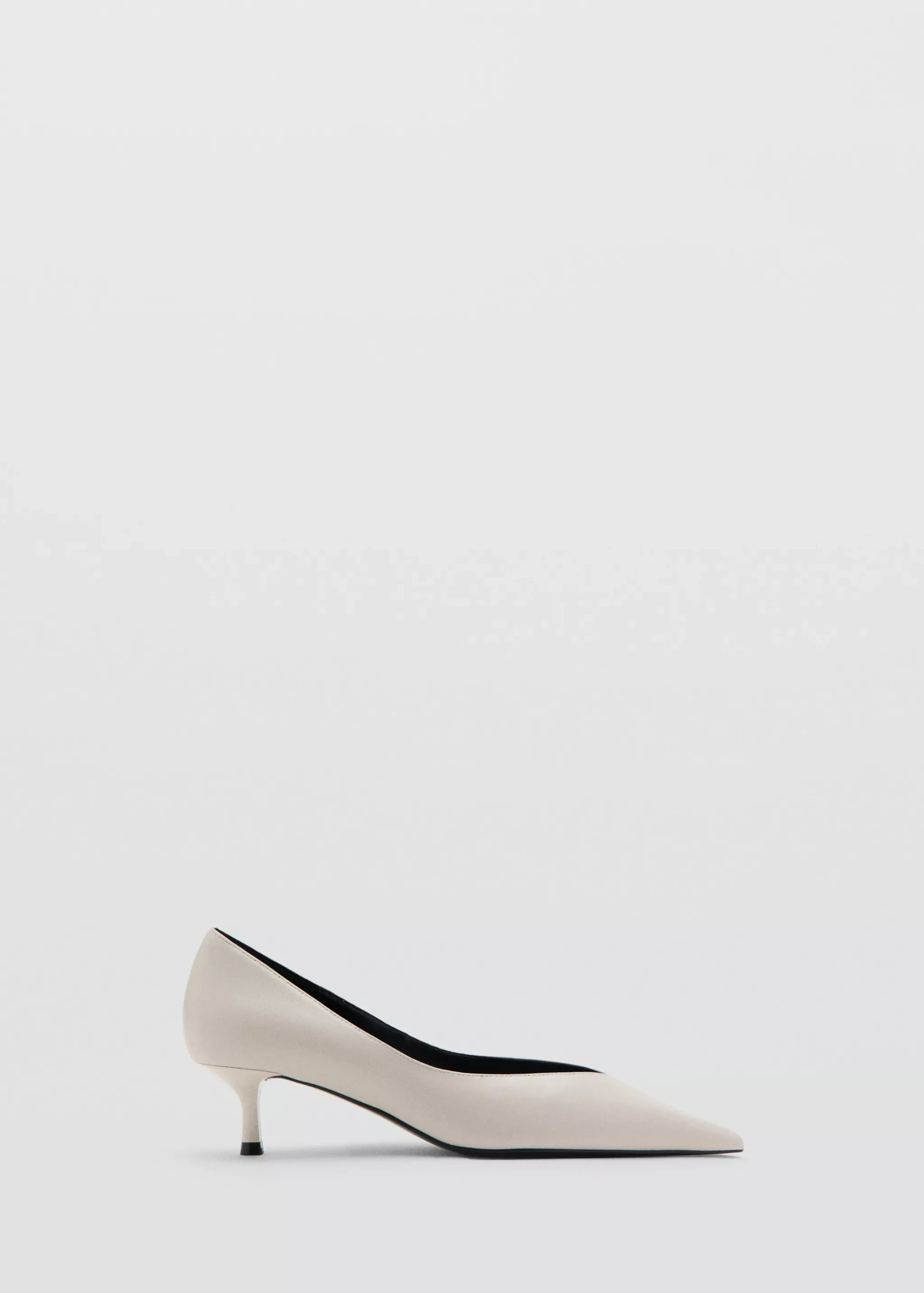 Kitten Heel Pointed Toe Shoe - Women | Mango United Kingdom