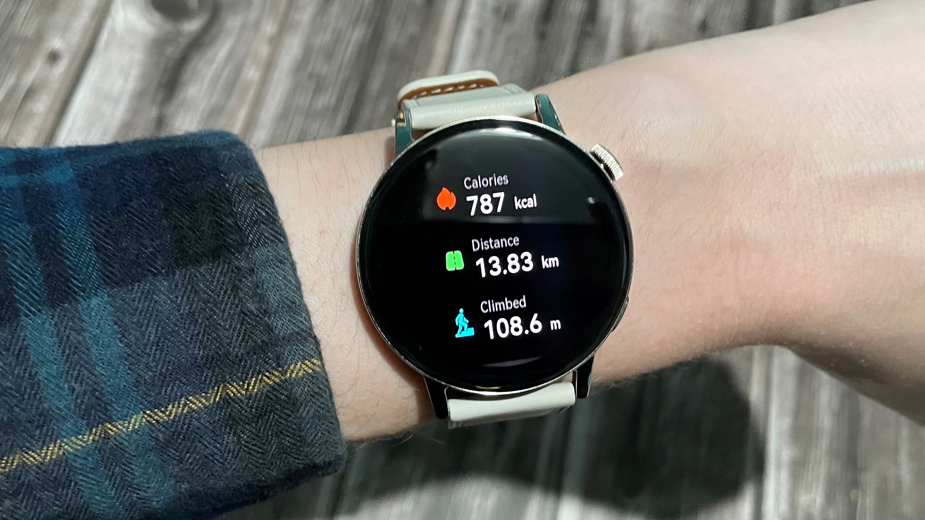 Workout stats on the Huawei Watch GT 3