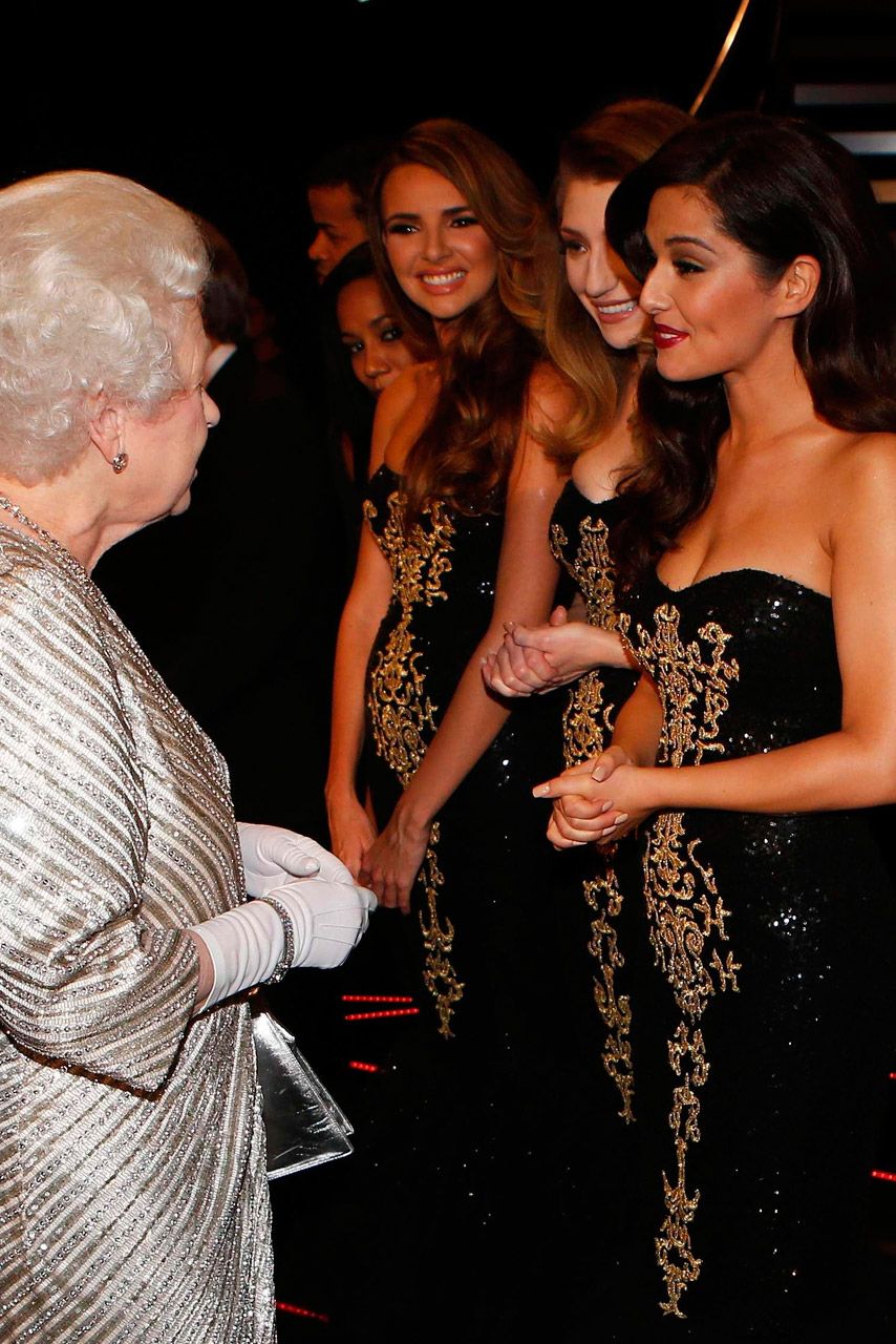 Girls Aloud at the Royal Variety Performance 