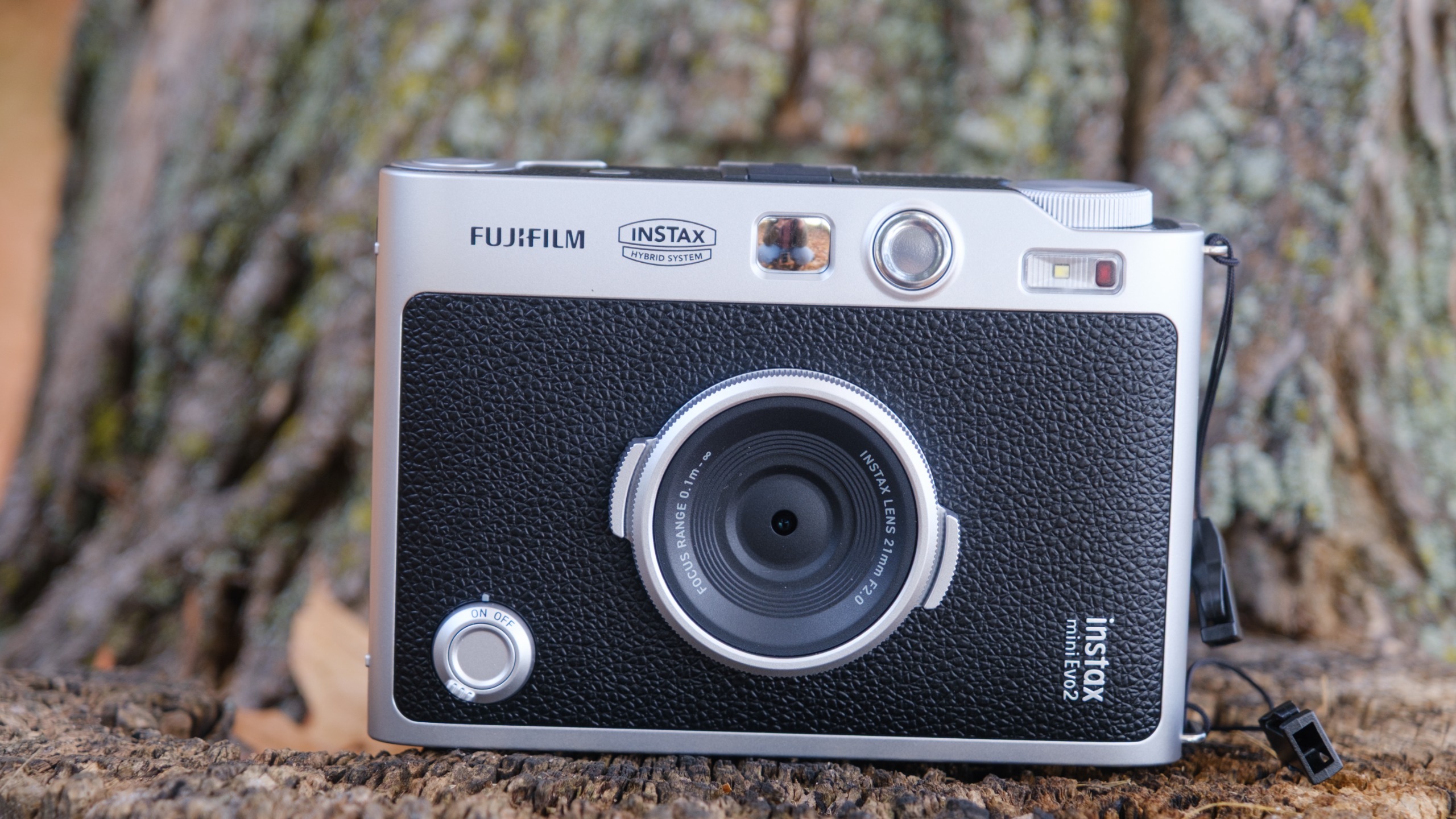 The Fujifilm Instax Mini Evo 2 retro hybrid digital camera