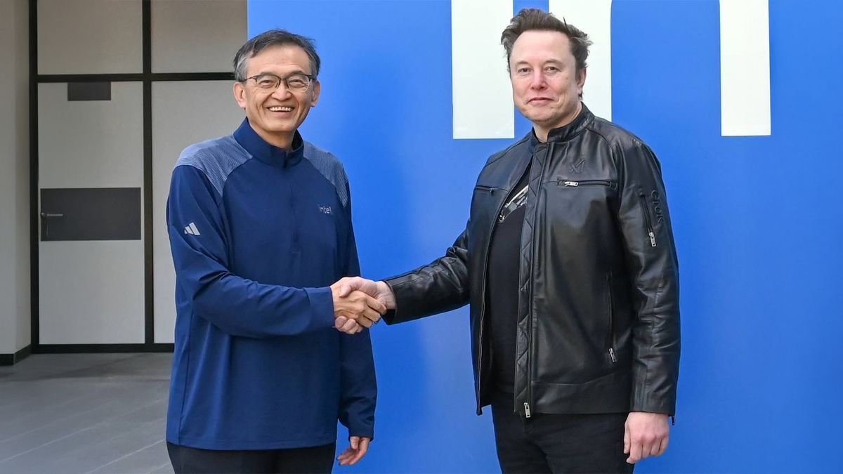 Intel joins Elon Musk's TeraFab project — 'Intel is proud to join the Terafab project with SpaceX, xAI, and Tesla to help refactor silicon fab technology'