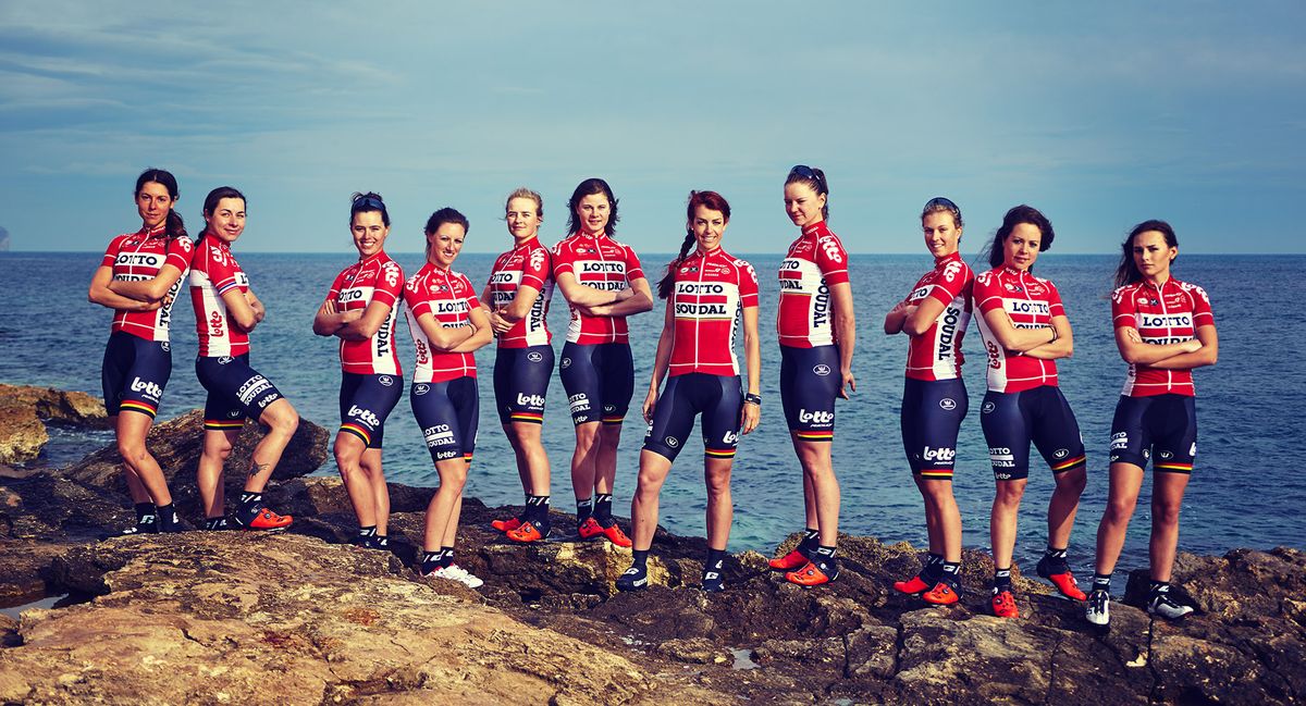 The 2017 Lotto Soudal Ladies team