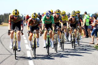 Jumbo-Visma lead on stage 15 of the Tour de France