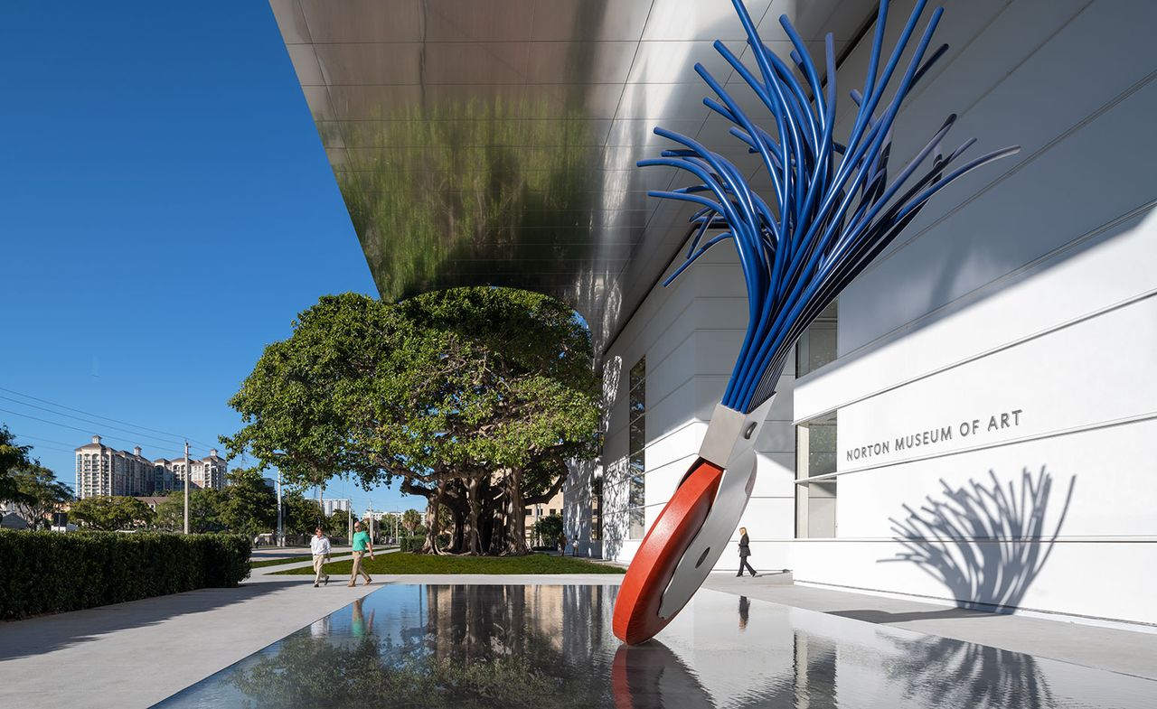 Typewriter Eraser, Scale X by Claes Oldenburg and Coosje Van Bruggen