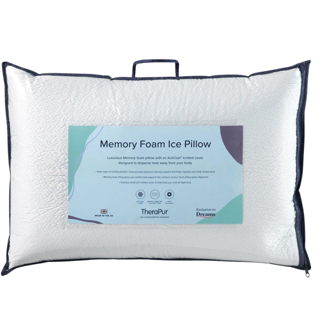 The Memory Foam Ice Pillow by TheraPur