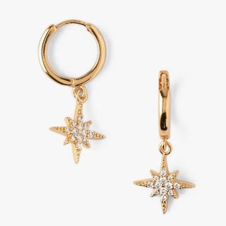 Orelia Crystal Star Earrings