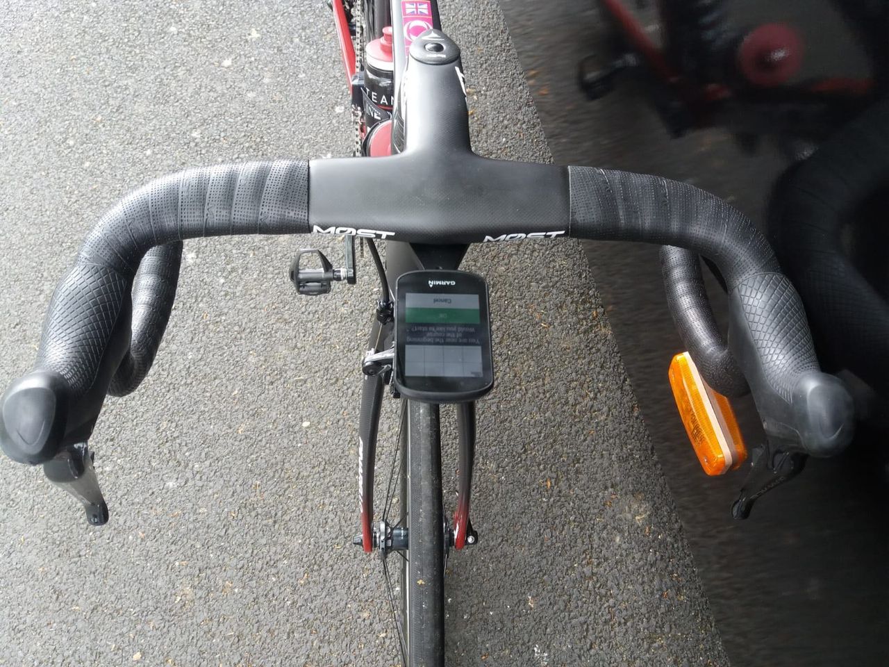 Chris Froome is also using the brand new Garmin Edge 830 computer