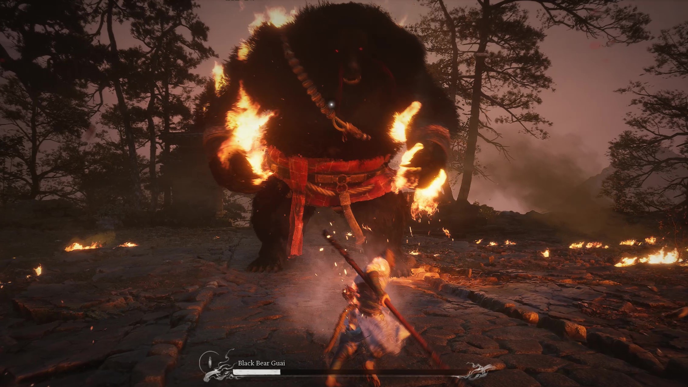 Black Myth: Wukong — How to beat the Black Bear Guai boss