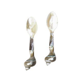 seashell small spoons