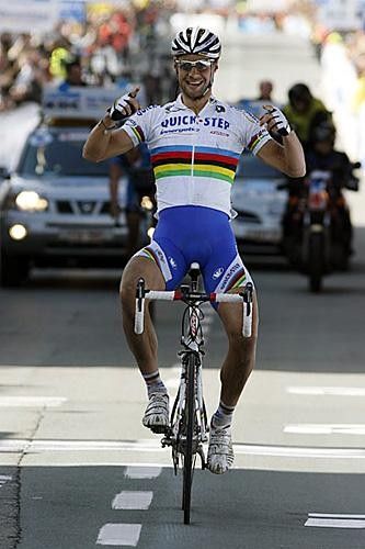 Tom Boonen (Quick.Step) wins the Ronde for the second time in a row