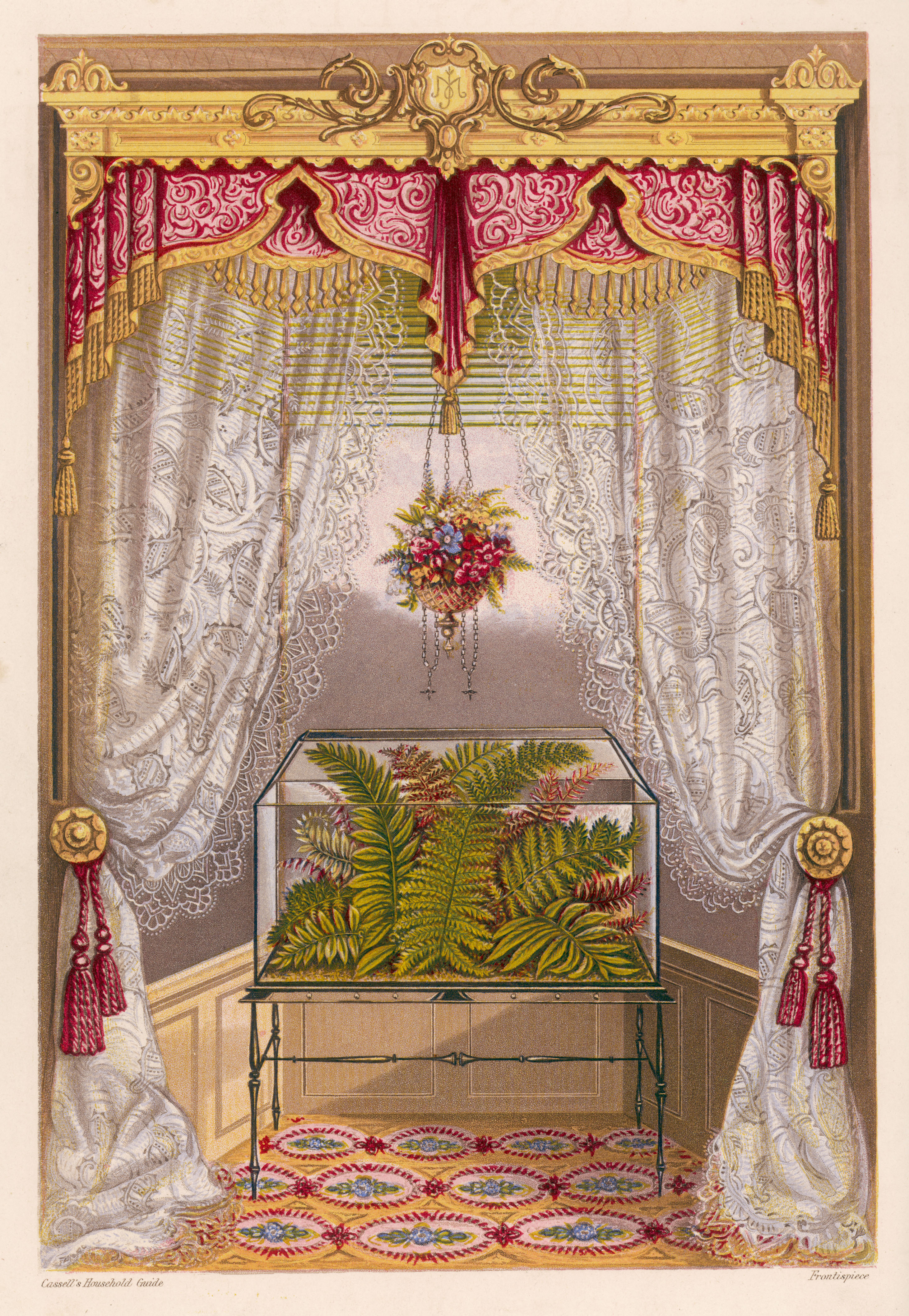 An old-fashioned terrarium