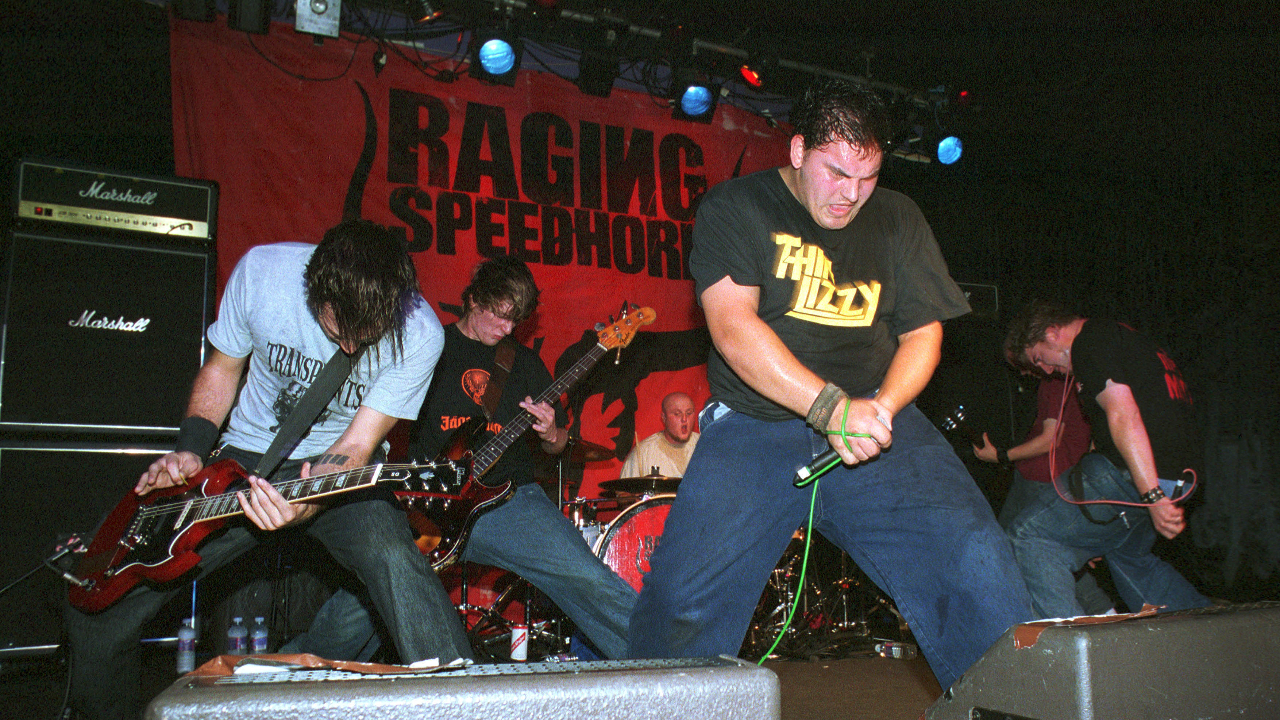 Raging Speedhorn on stage