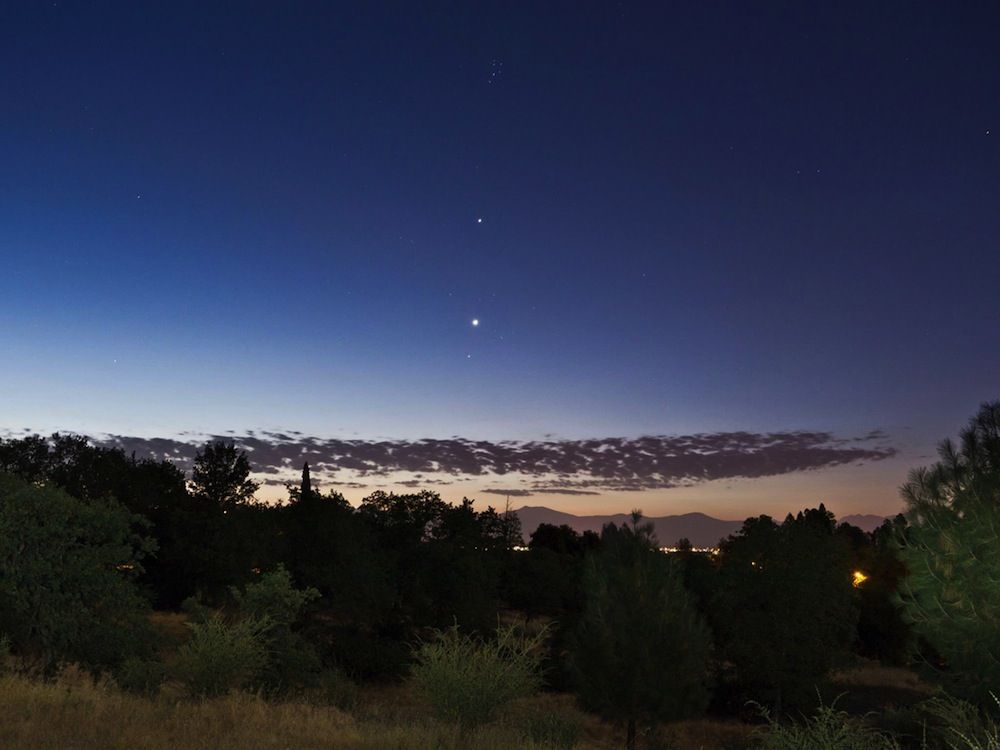 venus and jupiter