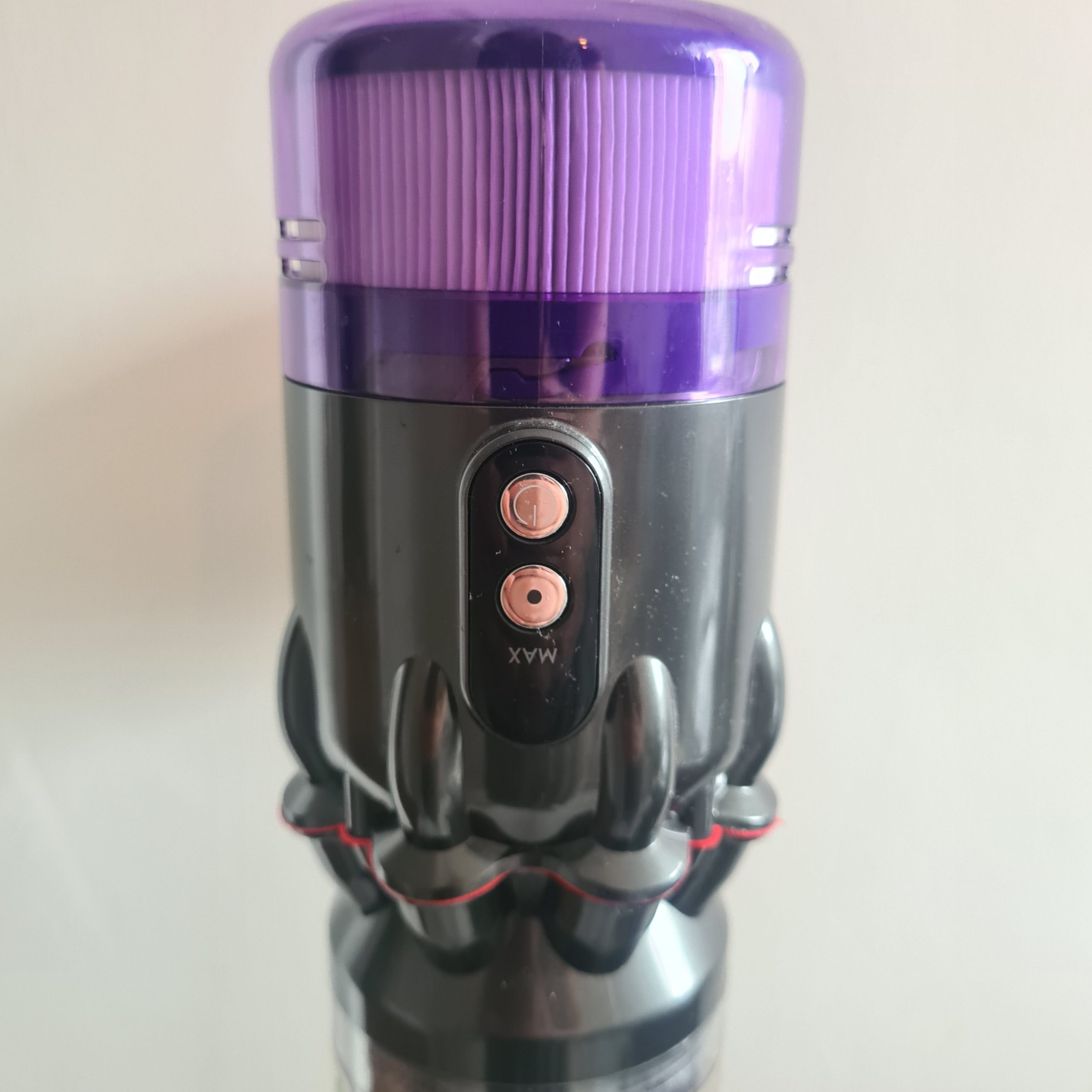 Dyson Micro 1.5kg control buttons