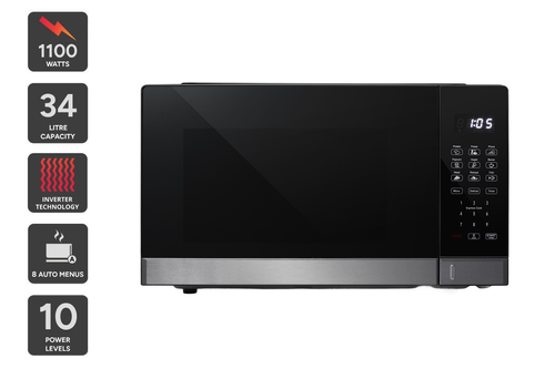 Kogan 34l Inverter Microwave With Mirror Finish