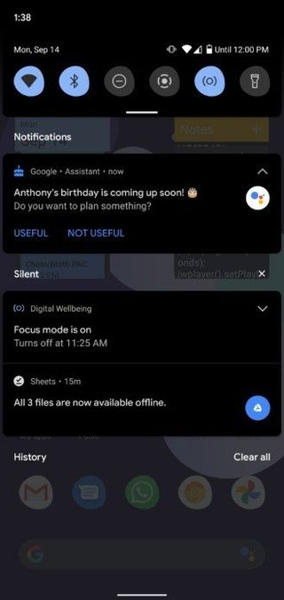 Google Assistant Birthday Reminder