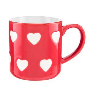 Poundland Valentine's Day range heart mug