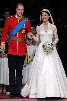kate middleton - duchess of cambridge - royal wedding - dress - alexander mcqueen