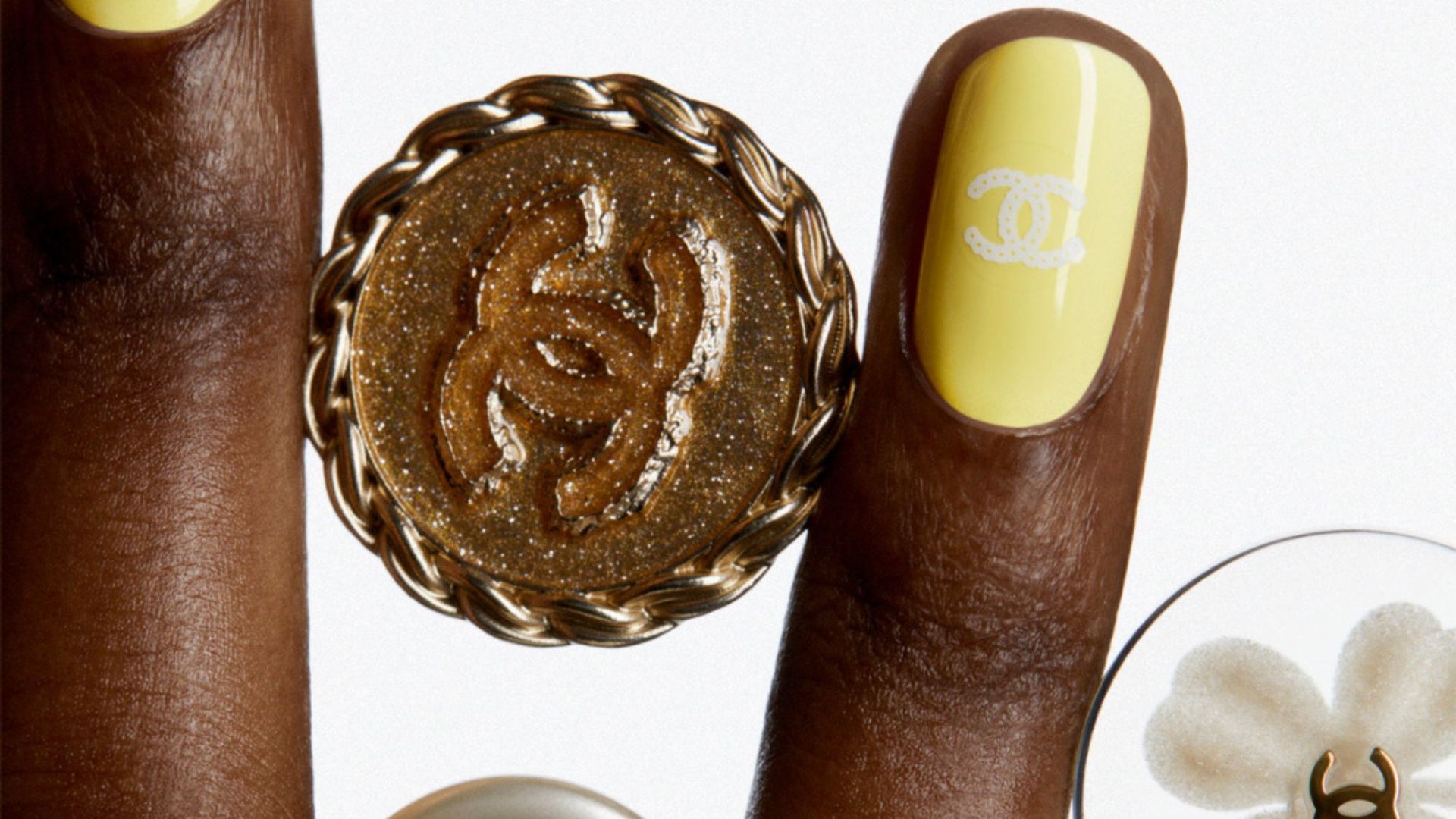 4. Dripping Chanel Nail Stickers - wide 11