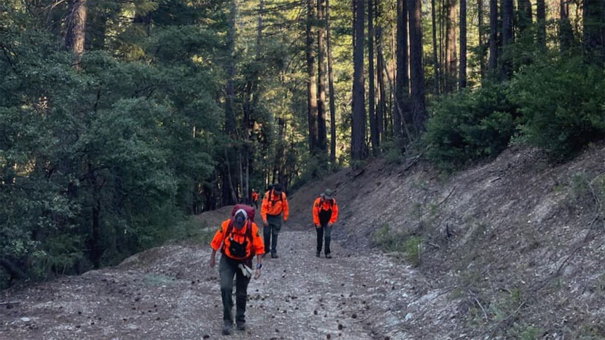 A search and rescue team