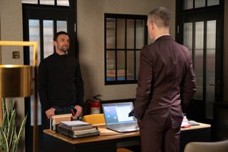 Damon wants answers from Nick Tilsley.