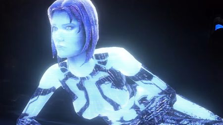 Halo 3 Cortana AI companion