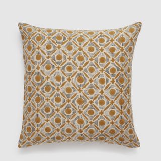 patterned square pillow