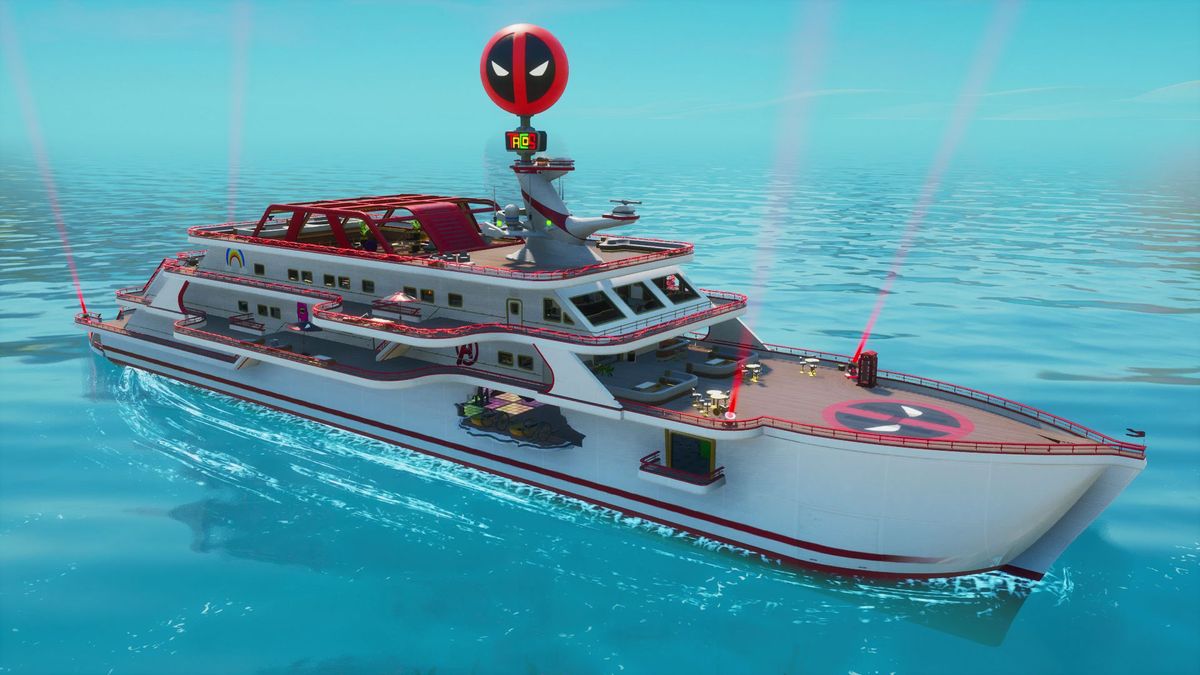 Fortnite Deadpool Challenges Where to find Deadpool's pool floaty and