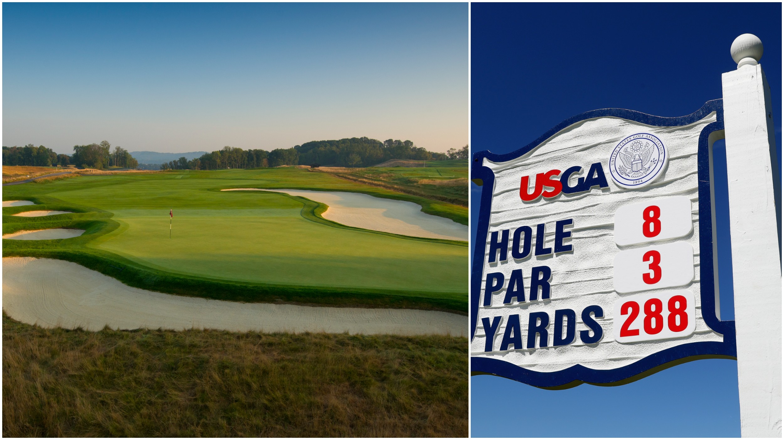 The 8th hole at Oakmont to stage the US Open