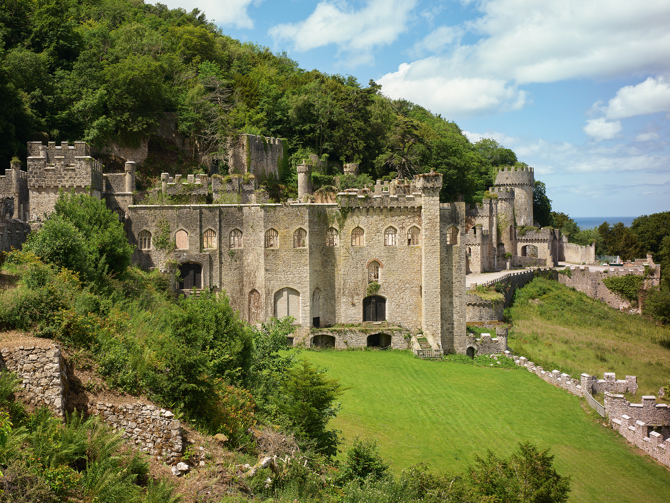 Gwrych Castle. Picture © Paul Highnam for the Country Life Picture Library.