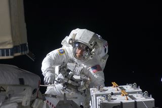 Astronaut Christopher Cassidy in Disney Plus&#039;s &#039;Beyond the Stars.&#039;