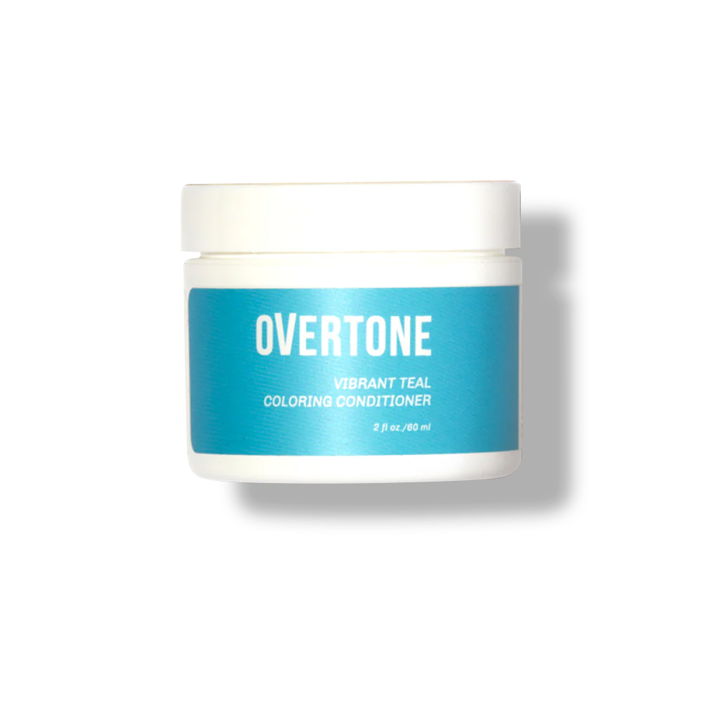 Overtone Haircare, Color Depositing Treatment Mask in Vibrant Teal