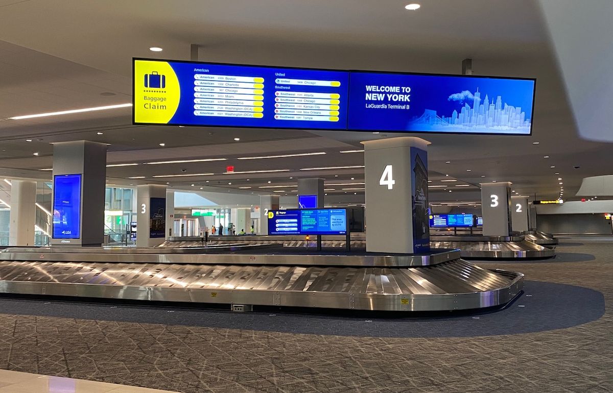 LaGuardia Airport Outfits New Terminal with Specialized LG Signage ...