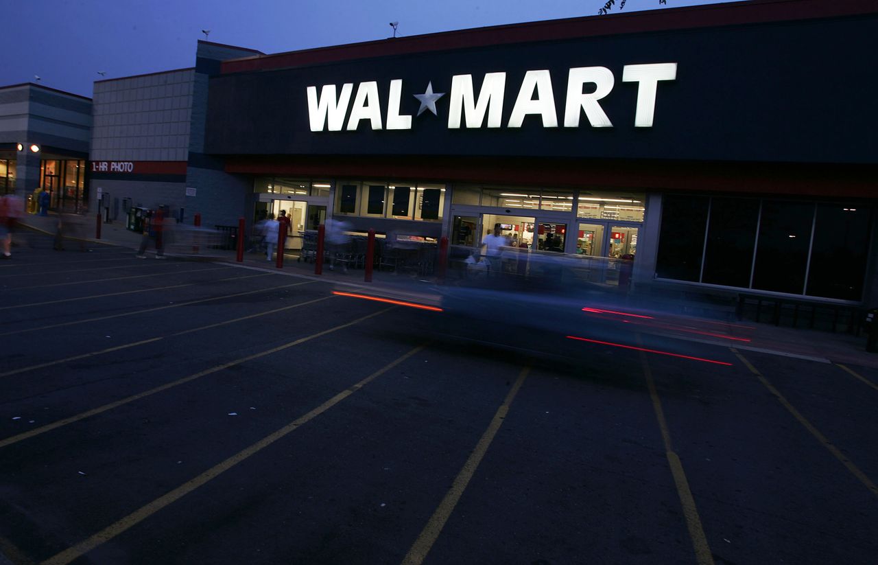 A Walmart store in Missouri