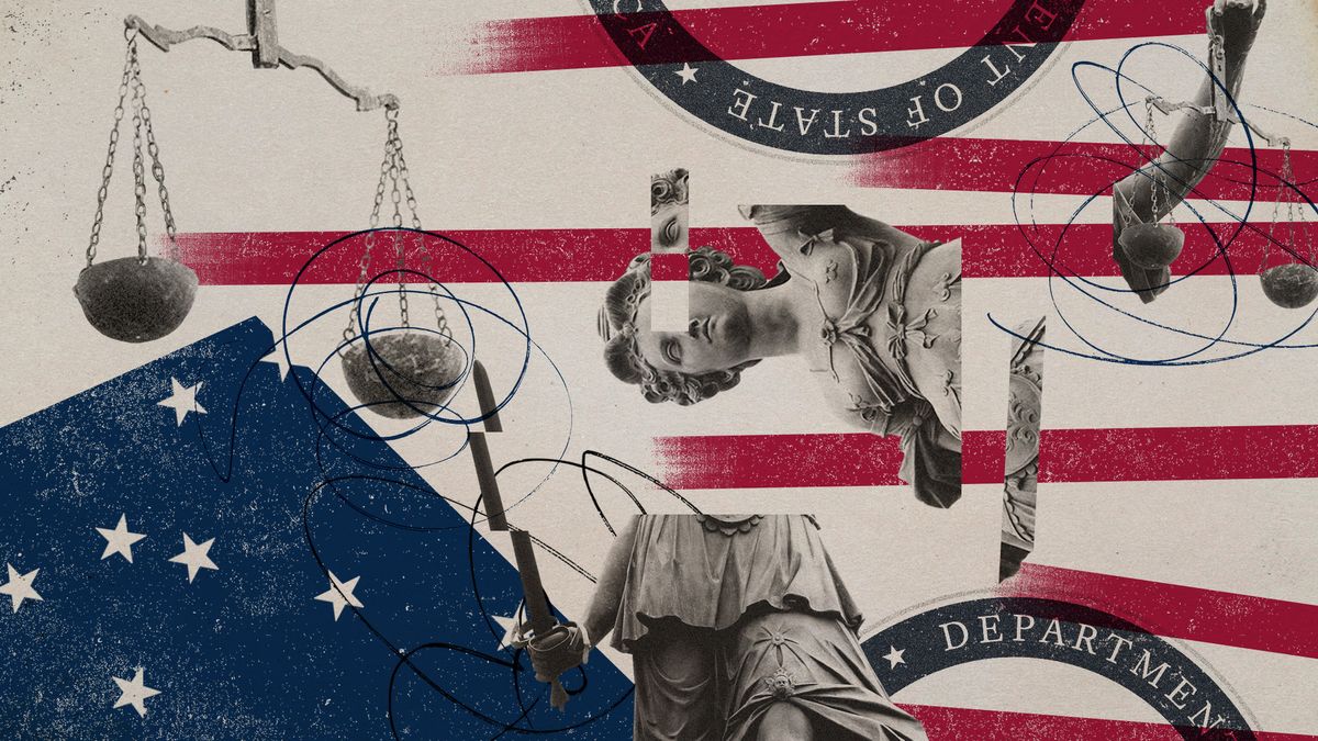 Why has the State Department scaled down its stance on human rights?