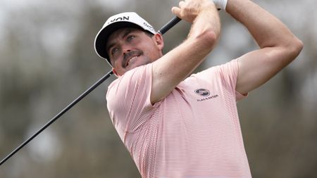 Keegan Bradley takes a shot at the Arnold Palmer Invitational