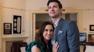 lacey chabert and kevin mcgarry in the wedding veil expectations