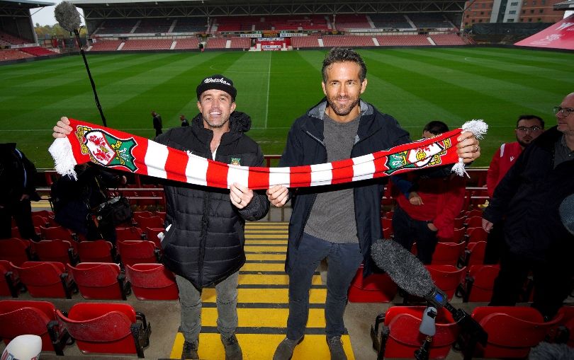 Wrexham owners Ryan Reynolds and Rob McElhenney