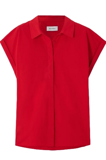 Matteau , Organic Cotton-Poplin Shirt