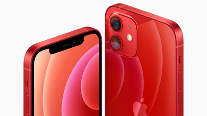 Apple iPhone 12 in red