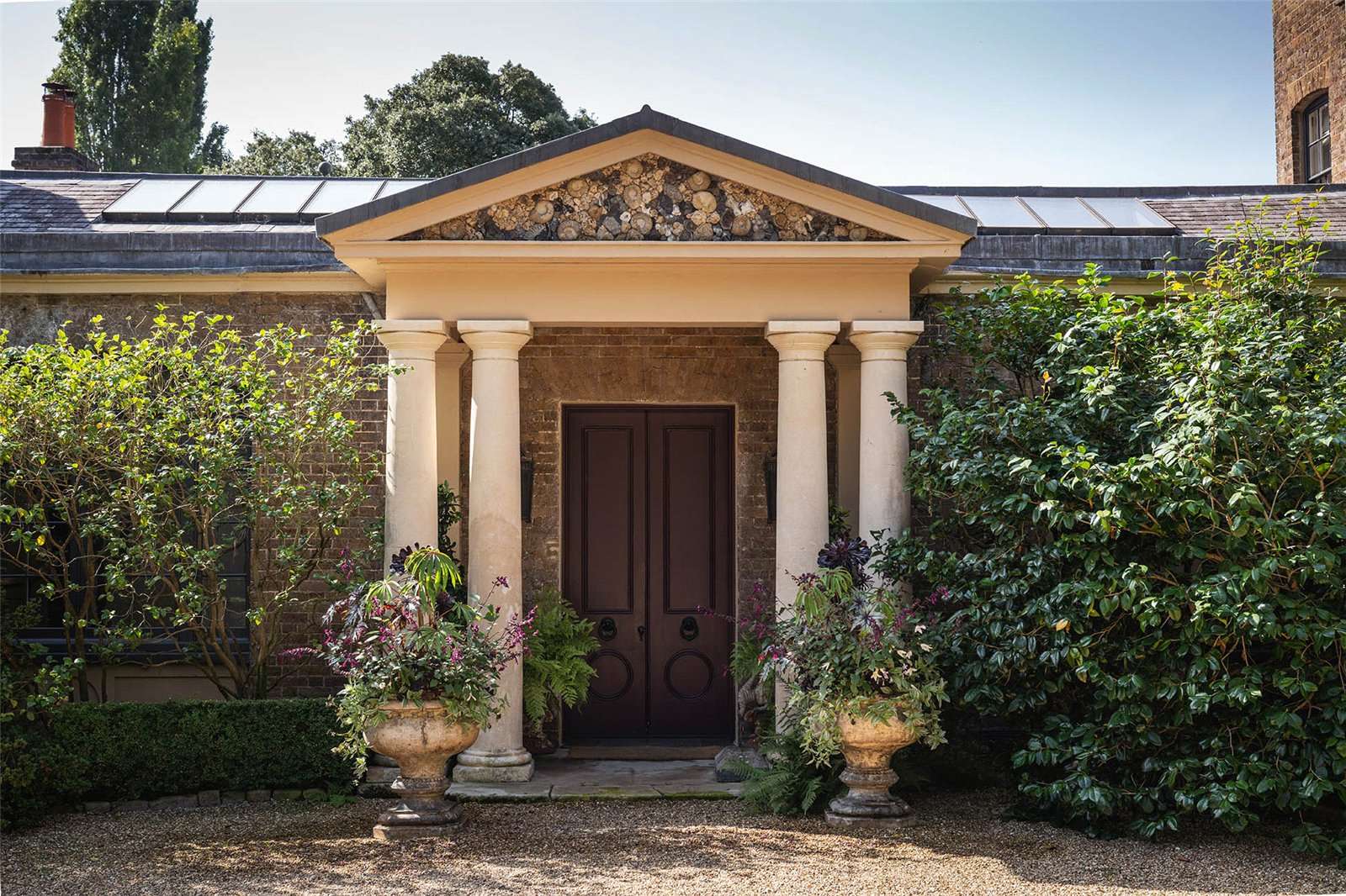 Stud House is in the grounds of Hampton Court and is the home of Evgeny Lebedev