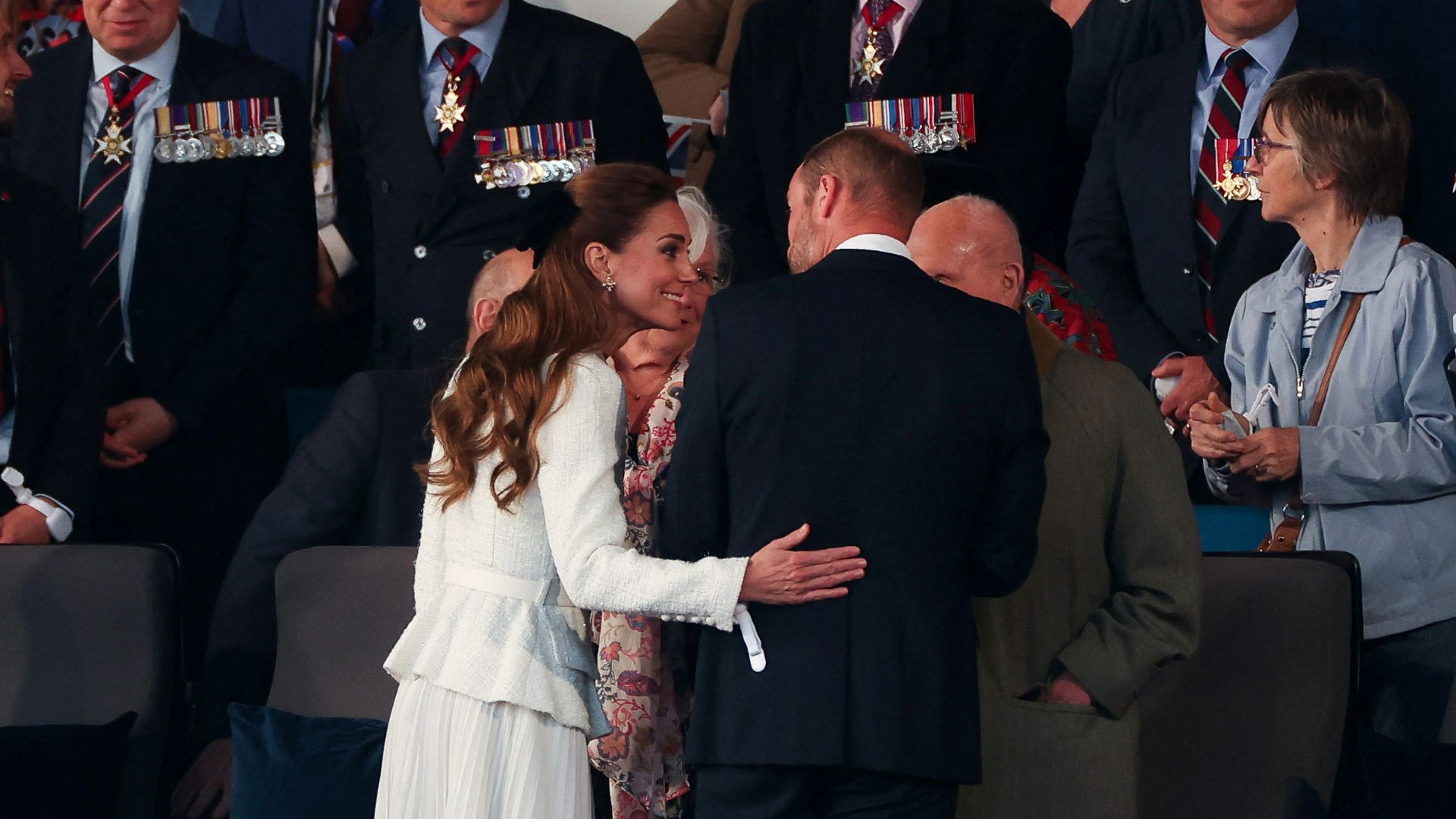 Princ William a Kate Middleton na koncertu VE Day, 5. května 2025