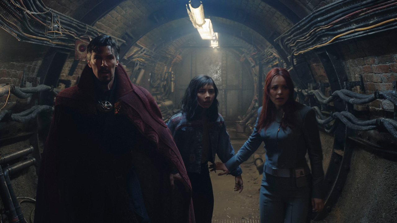 Doctor Strange America Chavez and Kristen Palmer Doctor Strange in the multiverse of madness