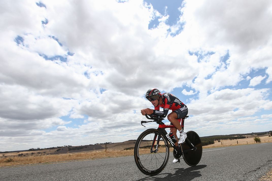Richie Porte on his first ride in BMC colours